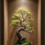 nature frame luxury artificial bonsai